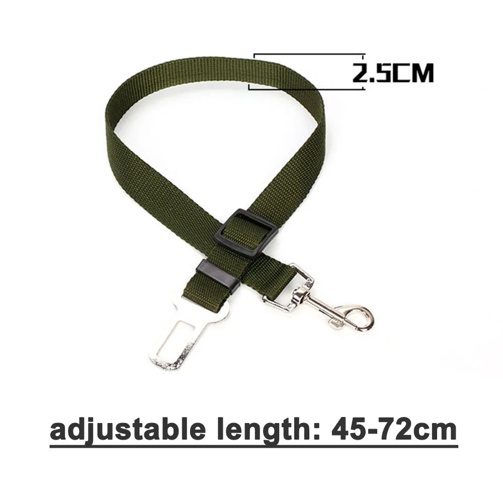 Adjustable Car Seat Belt Harness - For Pets