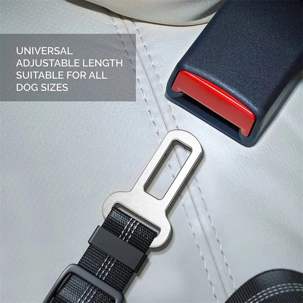 Adjustable Car Seat Belt Harness - For Pets