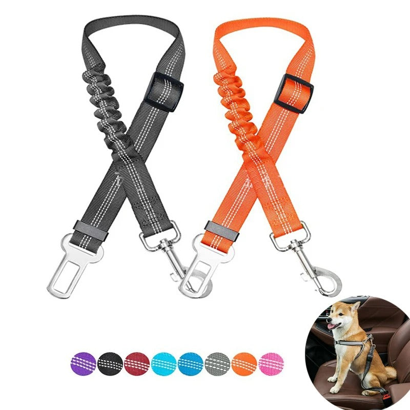 Adjustable Car Seat Belt Harness - For Pets