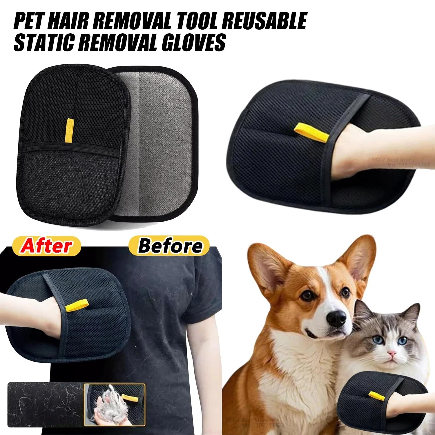 Pet Hair Removal Glove