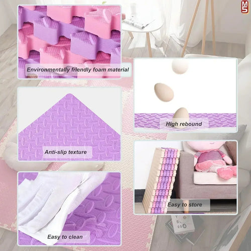 Baby Play Mat - 8 Piece Set