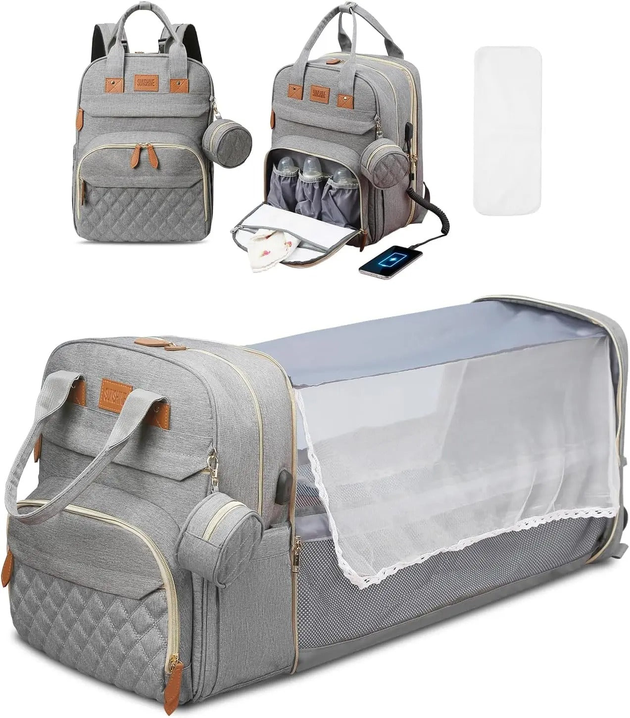 3 in 1 Diaper Bag